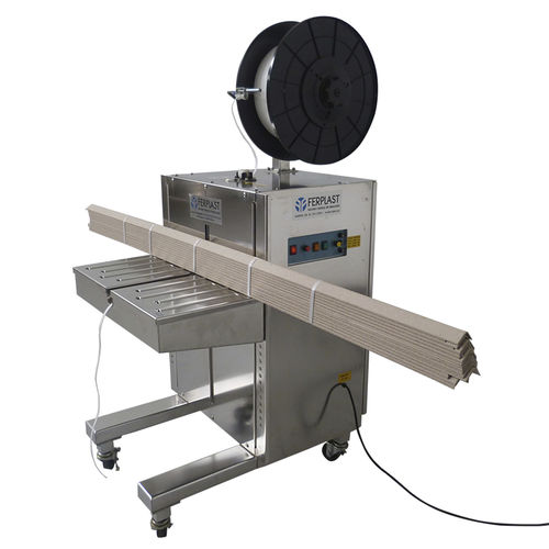 Полуавтоматическая стреппинг-машина SP5 ESручнаядля пищевых продуктовиз полипропилена