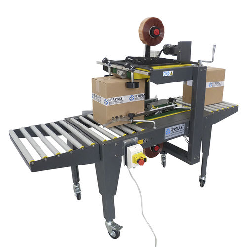 Double-flap case sealer FP 9037adhesive tapesemi-automatic