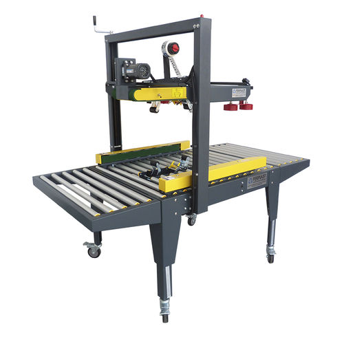 Запечатщик коробок с двойным клапаном FP 9070клейкая лентаполуавтоматический