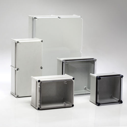 Модульный электрический шкаф серии ROCполиэстерполикарбонатдля наружного применения