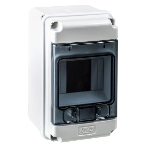 Электрическая коробка распределения питания CDN4GABSIP65с прозрачной крышкой