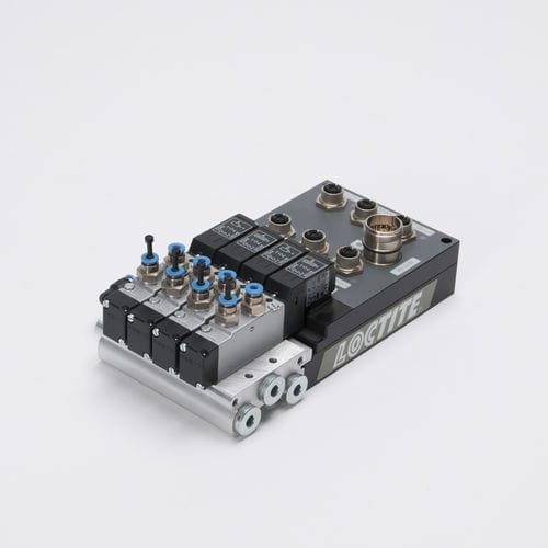 Блок 4-ходовых электромагнитных клапанов LOCTITE 97204 для сжатого газа