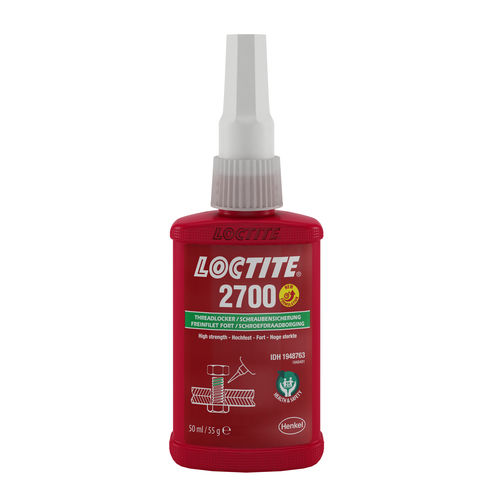 Постоянный резьбовой фиксатор LOCTITE 2700высокопрочныйзеленый