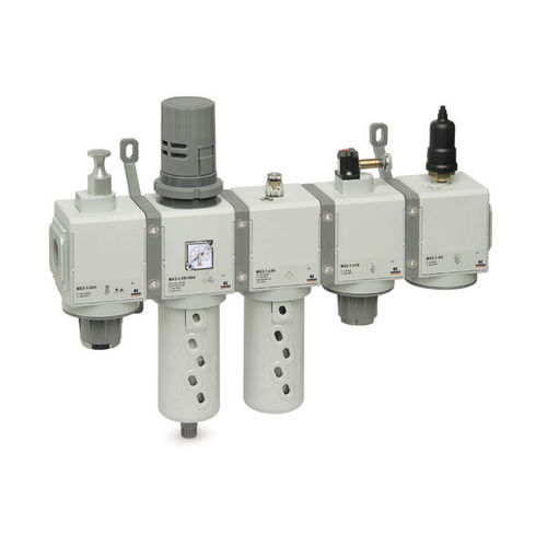 Фильтр-регулятор-масленка сжатого воздуха серии MXмодульныйвертикальныйкомпактный