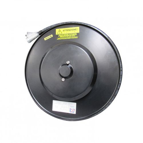 Гидравлическая катушка для шланга самовтягивающаяся с перемоткой пружины