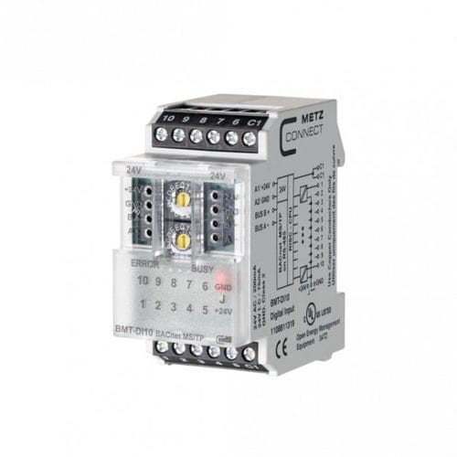 Модуль цифрового ввода/вывода BMT-DI10 BACnet MS/TPRS-485распределенный