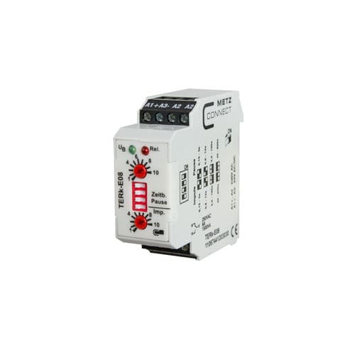 Электронное реле времени TERk-E08на DIN-рейкерегулируемоепрограммируемое