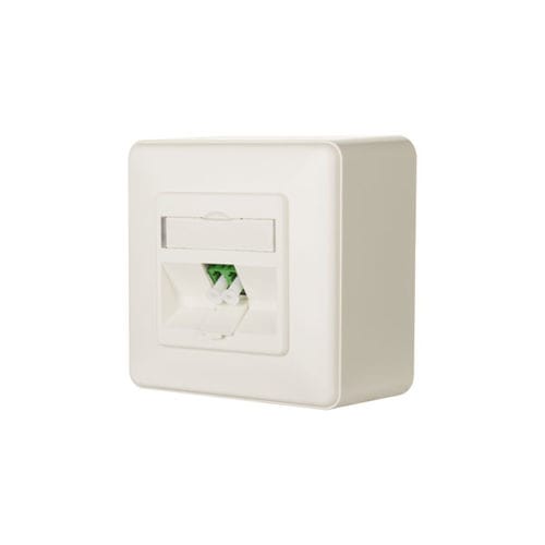 Оптоволоконная розетка для поверхностного монтажа OpDAT APодномодовая