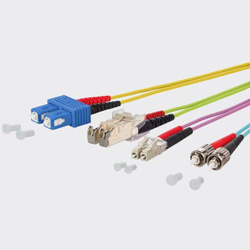 Оптоволоконный патч-кабель симплекс-дуплексOM4
