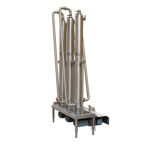 Скребковый теплообменник VT+жидкость/жидкостьнержавеющая стальдля вязких продуктов