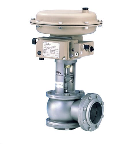 Мембранный клапан RGE4 с пневматическим управлением, регулированием расхода, регулированием давления