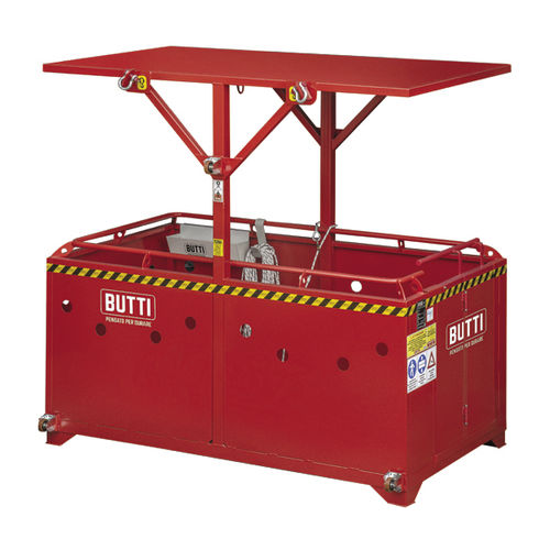 Рабочая платформа 367Lподвесная для персоналас перилами безопасности