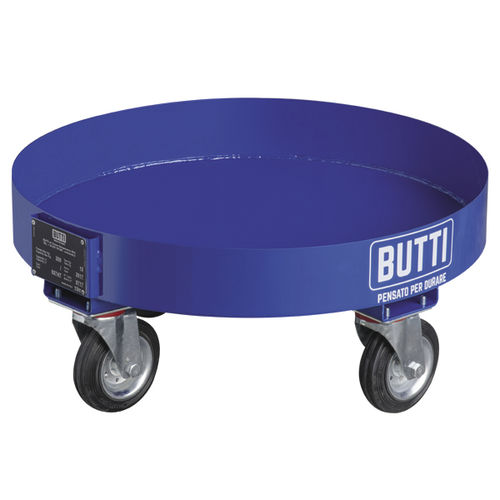 Тележка перегрузочная 927ATстальной барабанс поворотными роликами