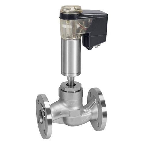 Проходной клапан 539электрорегулирующийфланец