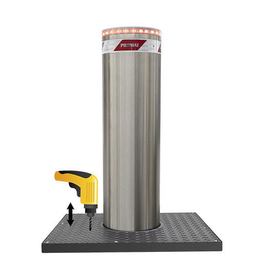 Полуавтоматический выдвижной столбик 275/К4 900SПневматический повышенной безопасности