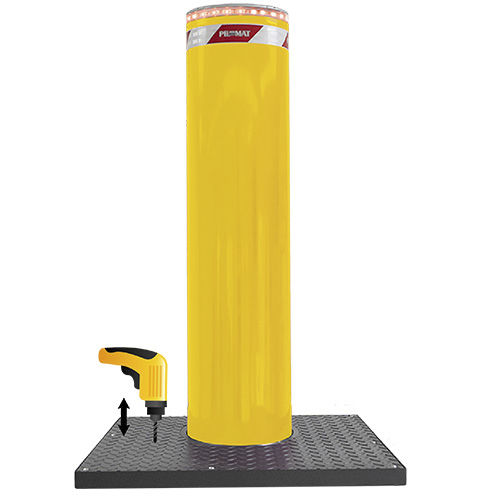 Полуавтоматический выдвижной столбик 275/М30 1200Sпневматическийвысокобезопасный.