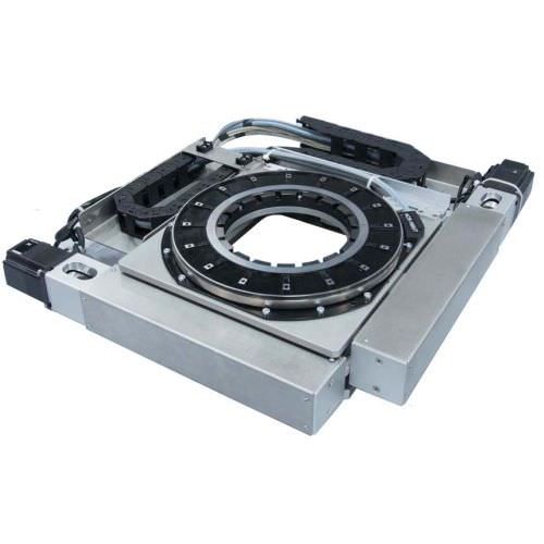 Поворотный столик XY-OF-UL-350x350+ACR335UTXY2-осевой, бескорпусный