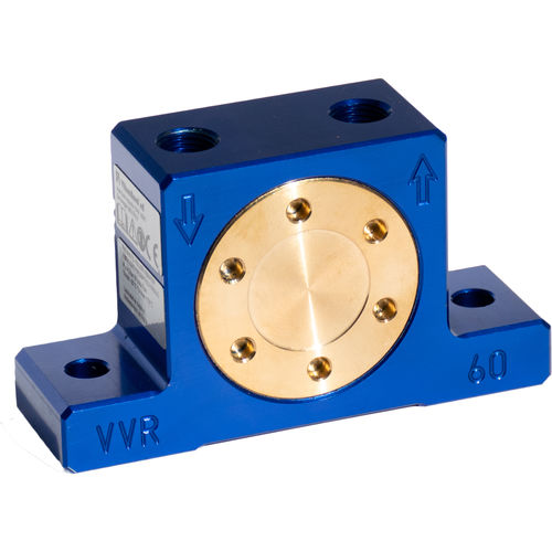 Пневматический вибратор ВВР 60роликовый поворотныйдля фармацевтической промышленности