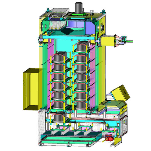Печь предварительного подогрева тележка-инэлектрическаявертикальная