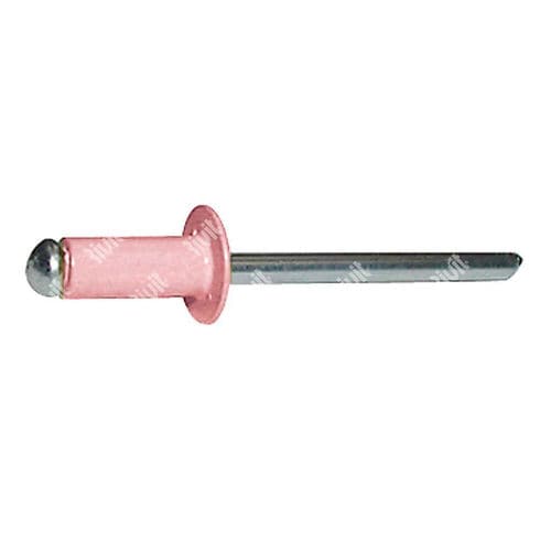 Заклепка потайная AFT3015купольная головкастальной цвет