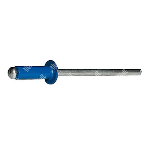 Заклепка потайная, серия AFTC5010, куполообразная головка, сталь, алюминий.