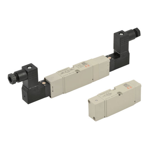 Золотниковый пневматический гидрораспределитель серии MACH 18пневматическийсоленоидный5/2-ходовой