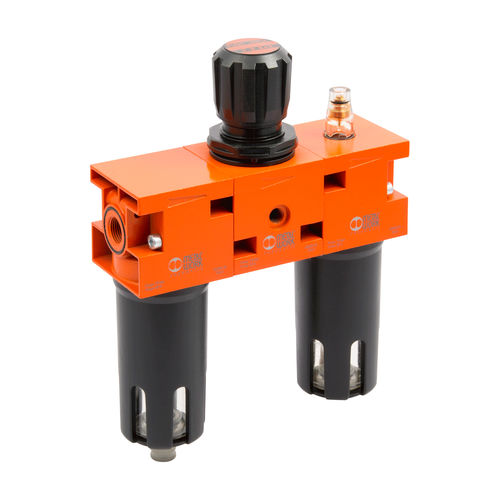 Фильтр-регулятор-смазка сжатого воздуха серии FRL NDрезьбовой конденсатныйполуавтоматический