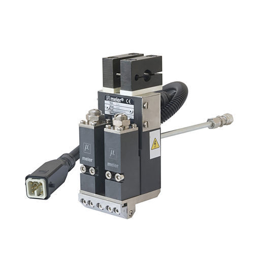 Головка для нанесения клея-расплава непрерывного действия