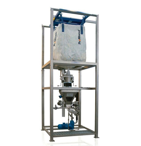 Bulk material bag unloader TOMAL Big Bag Emptying Unitautomatic