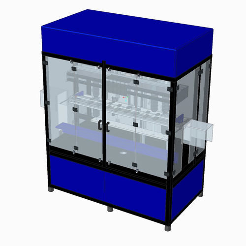 Машина для наполнения контейнеров MLR 6 ACдля химических продуктовконвейернаялинейная