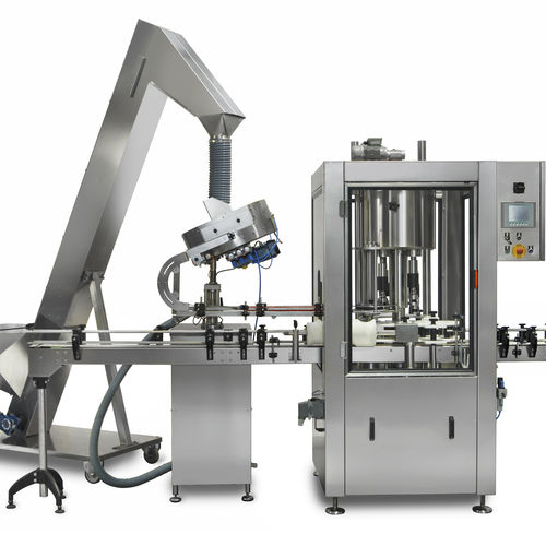 Ротационная укупорочная машина MTR 4 T4 TP PPдавлениеавтоматическаядля косметической продукции