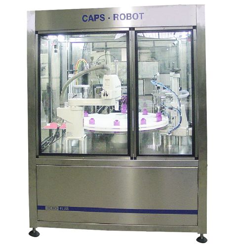 Автоматическая машина розлива и укупорки бутылокмоноблочная