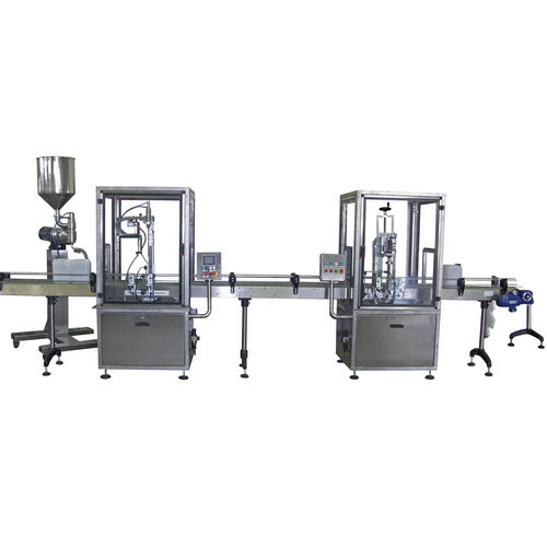 Автоматическая машина розлива и укупорки NTD 2000 для объемных жидкостей