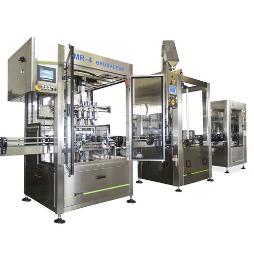 Машина для выдувания/маркировки/наполнения/укупорки пластиковых бутылок MR 4 – MTS 1
