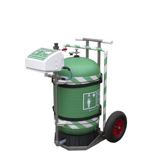 Мобильный душ MBK 28со станцией для промывки глаздля помещения