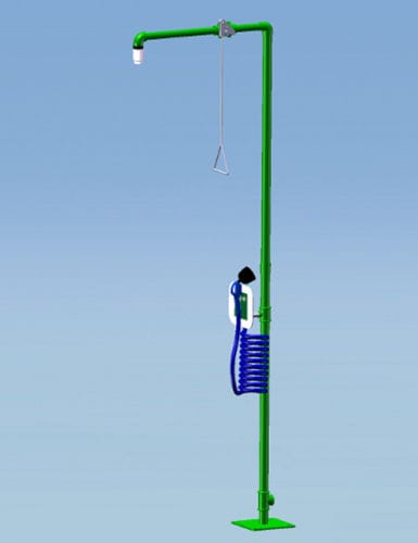 Душ напольный MB 150/15со станцией для промывания глаздля интерьера