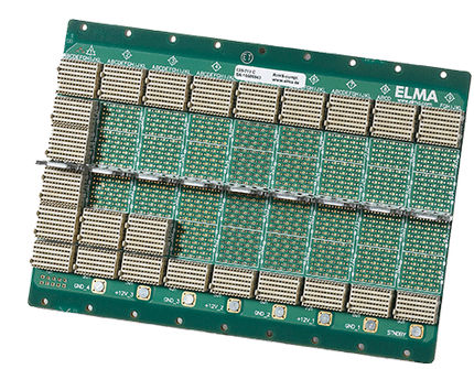 Объединительная плата CompactPCI 3U, 9 слотов, 6–10 слотов