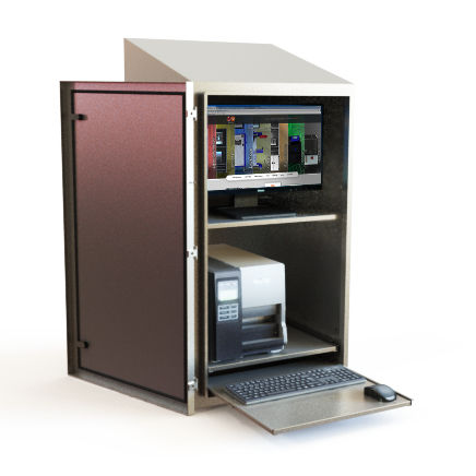 Отдельно стоящий шкаф данных AGRO INOX LCна заказводонепроницаемыйкоррозионностойкий