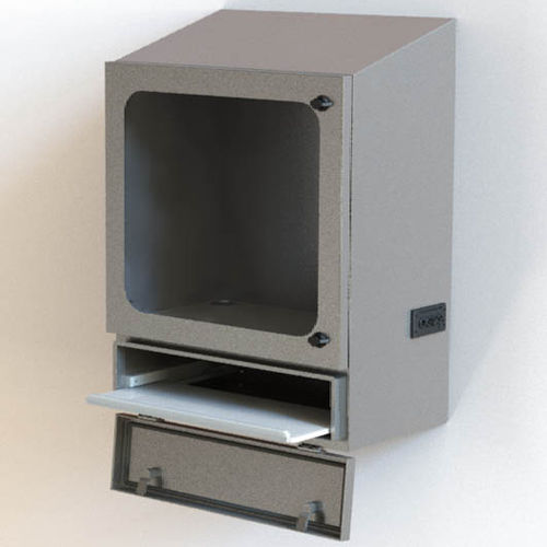 Настенный корпус EC LCD INOXпрямоугольныйПММАнержавеющая сталь