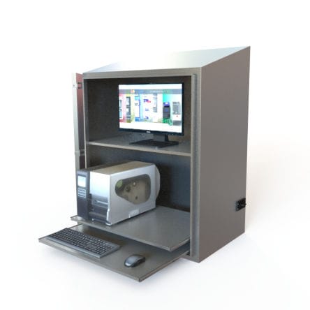 Шкаф защитный AGRO INOX LC GMс полкой на ножкахнержавеющая сталь