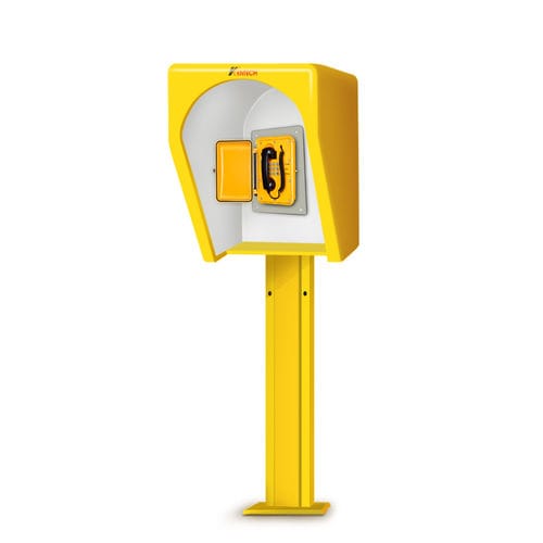 Телефонная будка RF-25акустическаядля шумной средыдля взрывоопасных зон