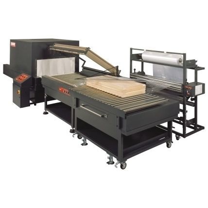 Полуавтоматический L-запайщик с термотоннелембольшой формат