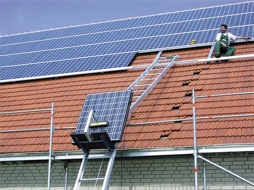 Электрический грузовой лифт GEDAколонного типа