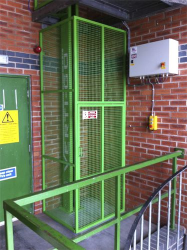 Электрический грузовой лифт VERTI-GOПромышленная платформа