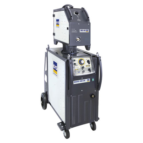MIG-MAG welder MAGYS 400 GRthree-phasewith 4-roll wire feederwith cooling