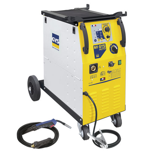 Сварочный аппарат MIG-MAG T1 GYS трехфазный мобильный