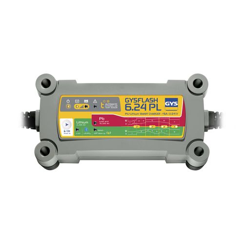 Зарядное устройство для мобильных аккумуляторов GYSFLASH 6.24 PLнастенное литий-ионное литий-полимерное