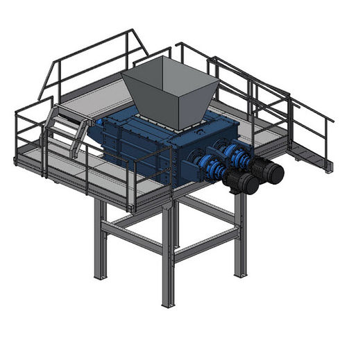 Двухвальный шредер серии TSCCчиповыйвысокомоментный