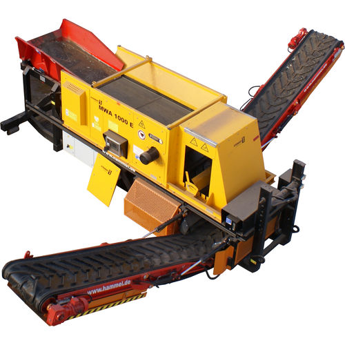 Барабанный сепаратор MWA 1000 Emetalwaste