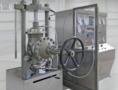 Вертикальный испытательный стенд VCB30-L с запорным клапаном, управляемым ПК